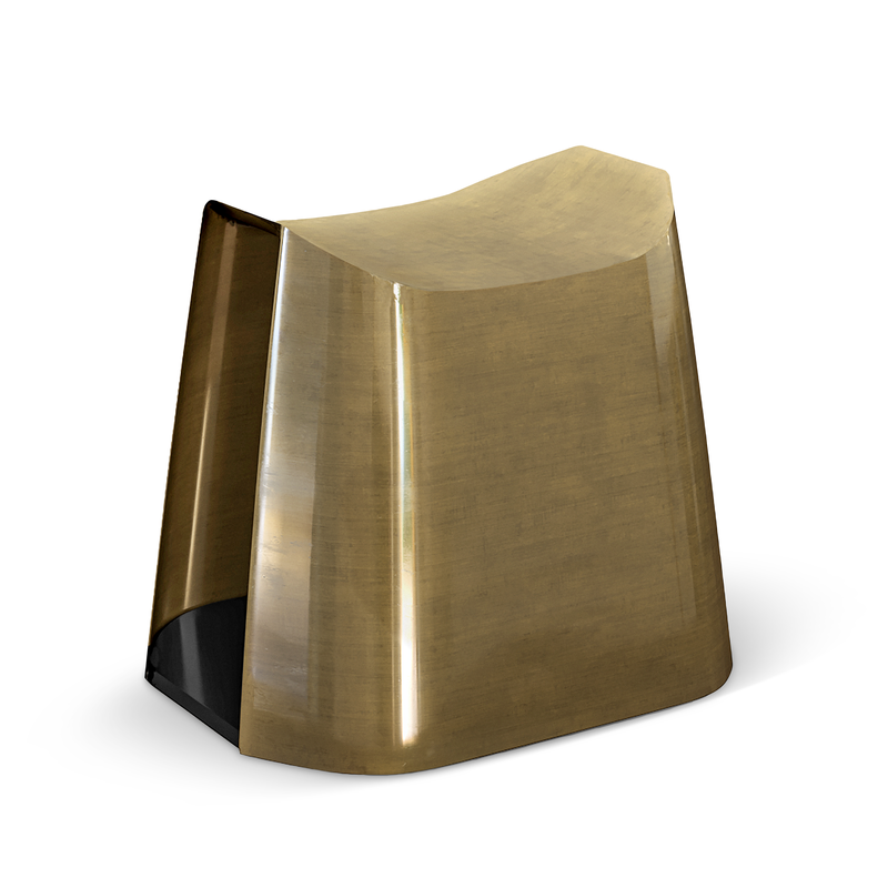 Jonathan Charles 007-3-B40-SBR Hammersmith Stool