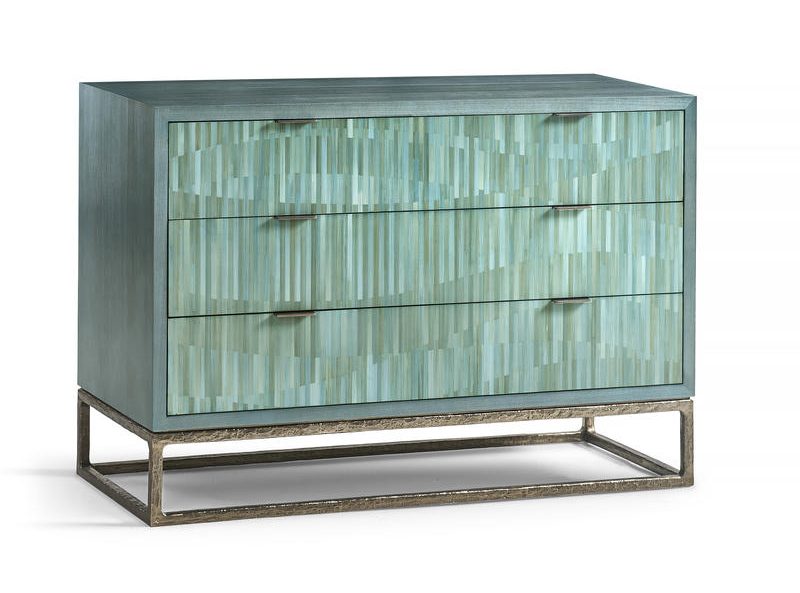 Jonathan Charles 001-3-270-BLS Seaglass Bunching Chest