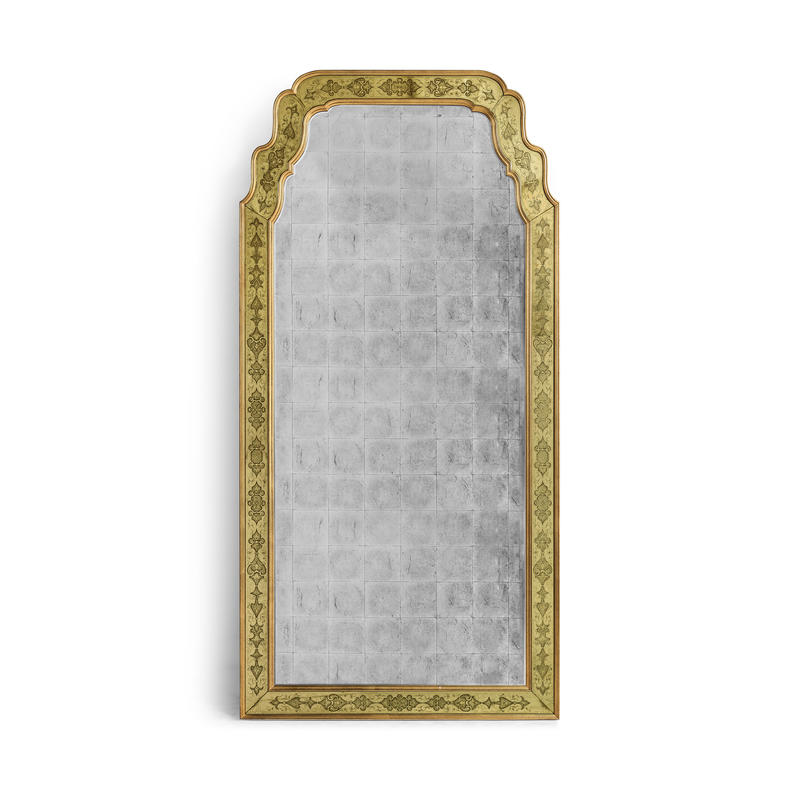 Jonathan Charles 007-3-310-EGL Adeline Gilded Floor Mirror