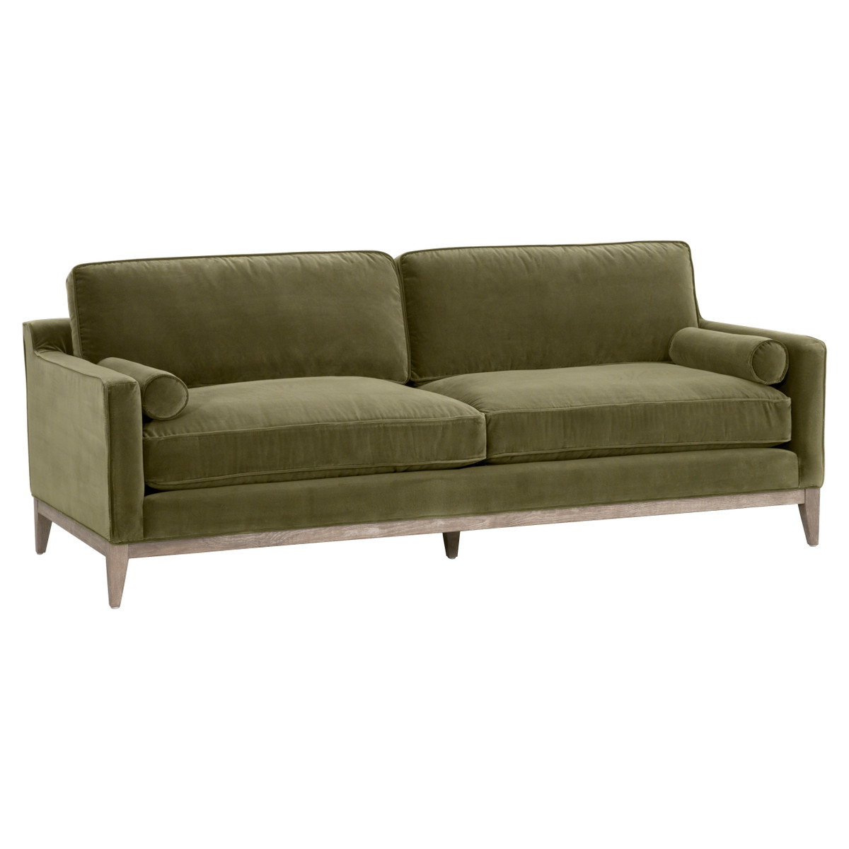 Essentials For Living 6602-3.OLV/NG Parker 86" Post Modern Sofa