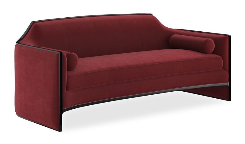 Caracole Furniture UPH-424-213-A The Cat’s Meow Sofa