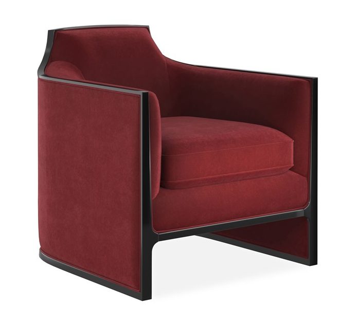 Caracole Furniture UPH-424-232-A The Cat’s Meow Chair