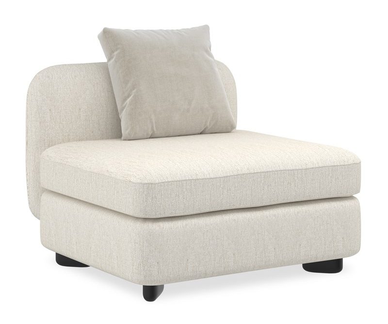 Caracole Furniture UPH-424-AC2-A Lumi Armless Chair Caracole Furniture UPH-424-AC2-A Lumi Armless Chair