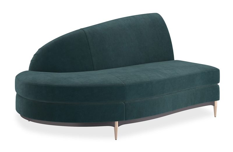 Caracole Furniture UPH-424-LH1-C Three’s Company LAF Chaise