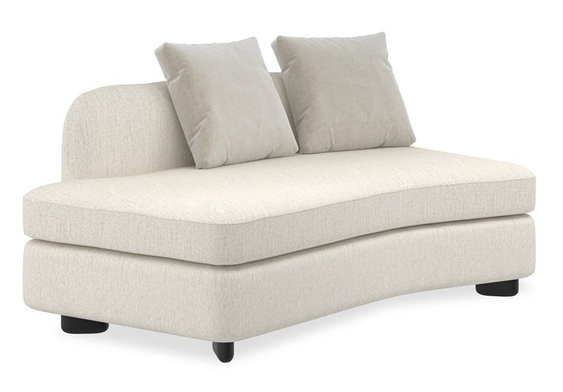 Caracole Furniture UPH-424-LH2-A Lumi LAF Chaise