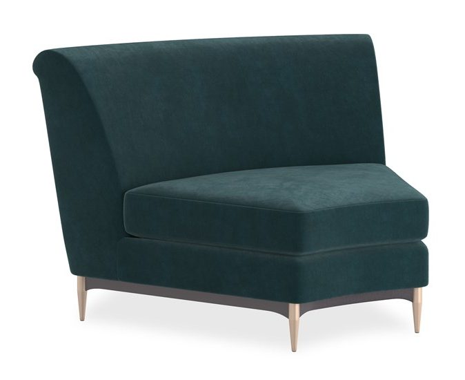 Caracole Furniture UPH-424-WE1-C Three’s Company Wedge