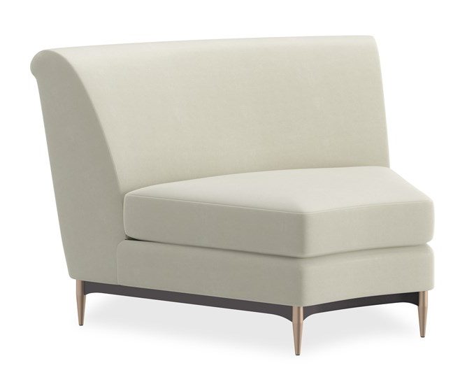 Caracole Furniture UPH-424-WE1-D Three’s Company Wedge