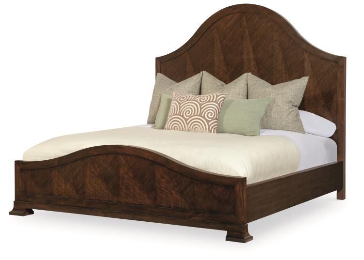 Century Furniture B1H-146 Mcalpine Wood Panel Bed King Size 6/6