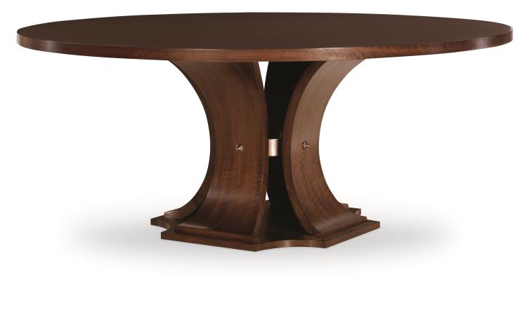Century Furniture B1H-307 Sanford 72 " Round Dining Table