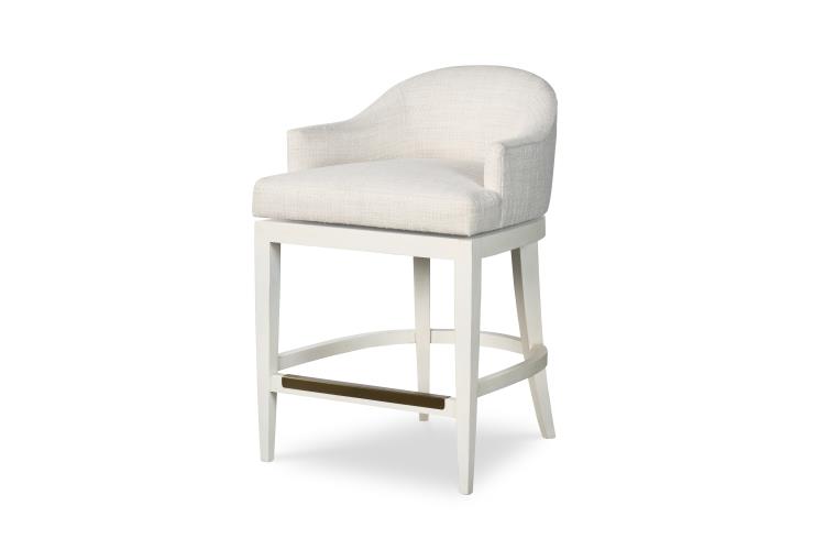 Century Furniture CCC3137C Mattia Swivel Counter Stool