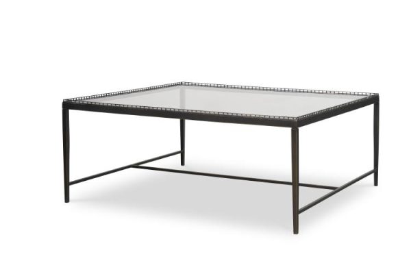 Century Furniture CSB-102-11 Logan Square Cocktail Table - Bronze