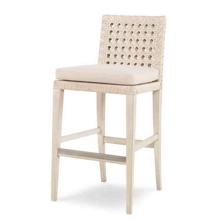 Century Furniture CT4001B-PN-FL Litchfield Bar Stool Peninsula/Flax