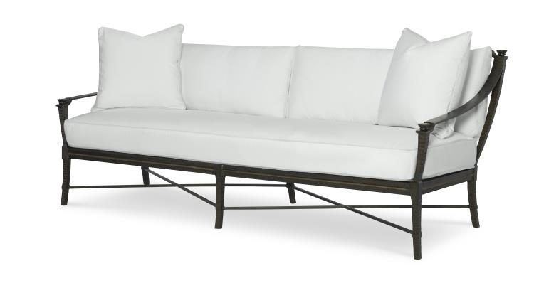 Century Furniture D12MB-21-1 Andalusia Metal Back Sofa
