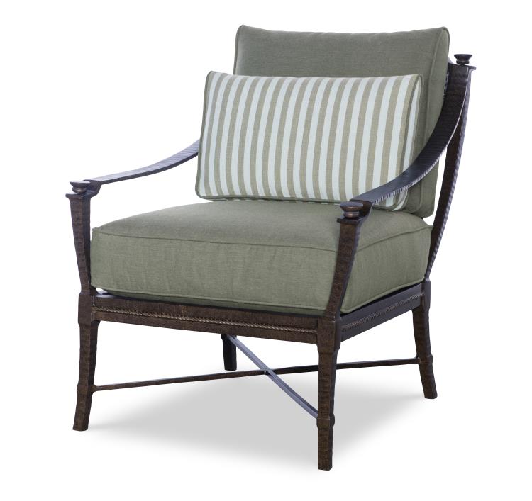 Century Furniture D12MB-14-1 Andalusia Metal Back Lounge Chair