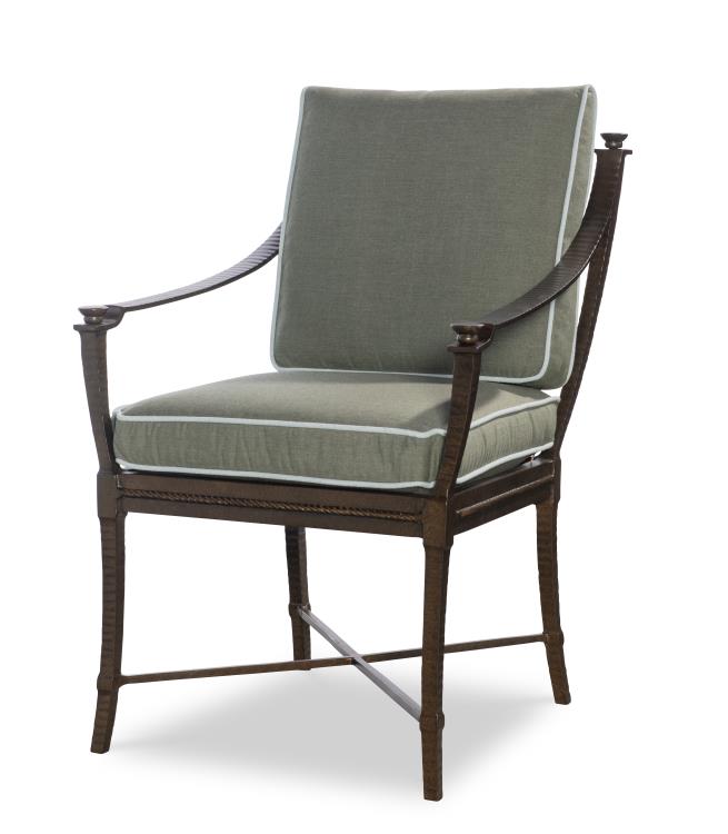 Century Furniture D12MB-54-1 Andalusia Metal Back Dining Arm Chair Century Furniture D12MB-54-1 Andalusia Metal Back Dining Arm Chair