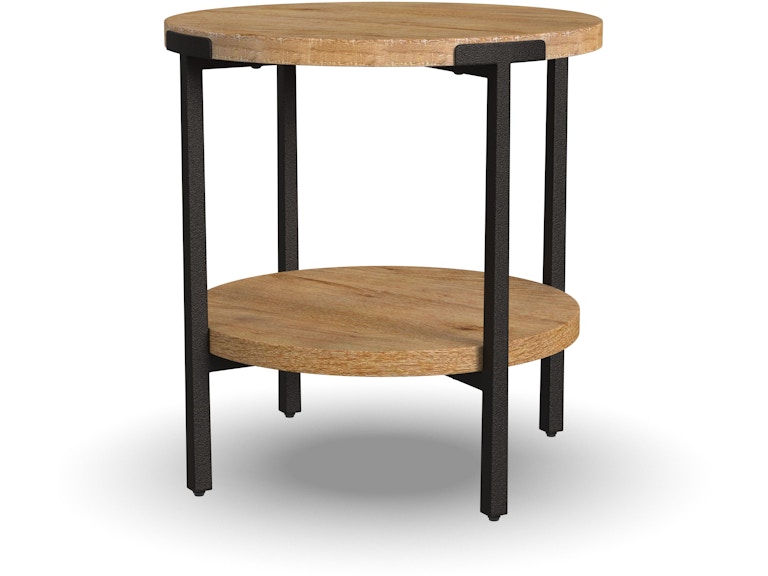 Flexsteel Furniture W1077-02 Millwork Round End Table