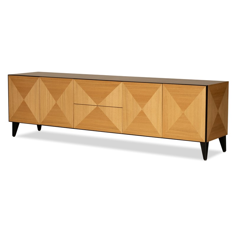 Ambella Home 07270-820-011 Mitered Media Cabinet