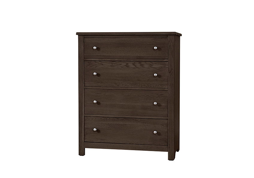 Vaughan Bassett 10-114 Fundamentals 4 Drawer Chest Java