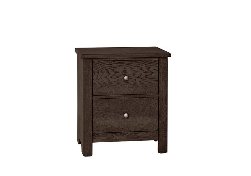 Vaughan Bassett 10-226 Fundamentals 2 Drawer Nightstand Java