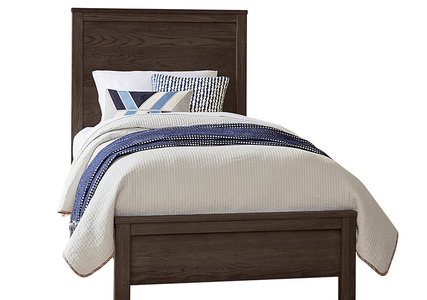 Vaughan Bassett 10-331-133-900 Fundamentals Twin Panel Bed Java
