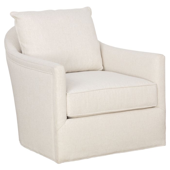 Fairfield Furniture L-1004-31 Vail Swivel Chair, Leather