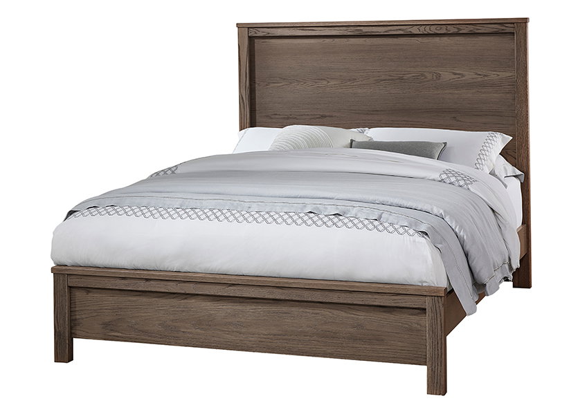 Vaughan Bassett 11-551-155-922 Fundamentals Queen Panel Bed Grey Vaughan Bassett 11-551-155-922 Fundamentals Queen Panel Bed Grey