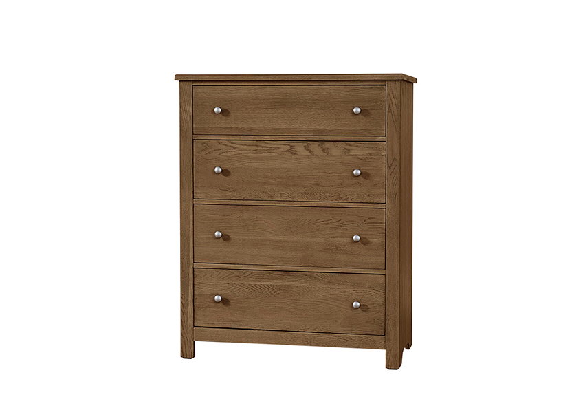Vaughan Bassett 12-114 Fundamentals 4 Drawer Chest Natural