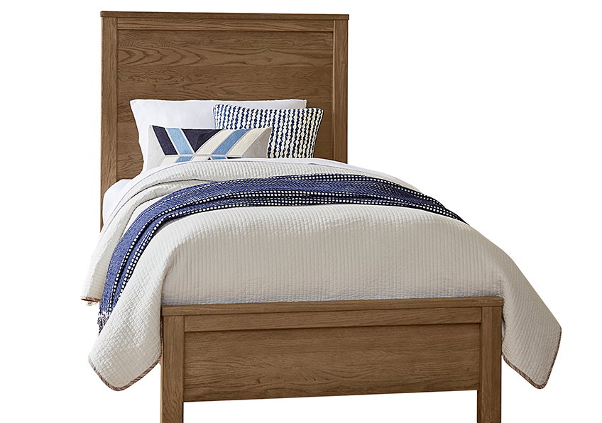 Vaughan Bassett 12-552-255-911 Fundamentals Full Panel Bed Natural