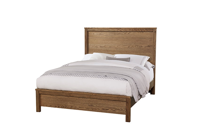 Vaughan Bassett 12-551-155-922 Fundamentals Queen Panel Bed Natural Vaughan Bassett 12-551-155-922 Fundamentals Queen Panel Bed Natural