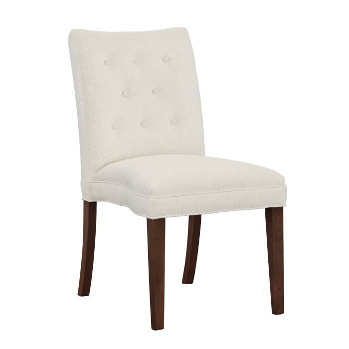 Fairfield Furniture L-1202-14-T Concave Short Back Leather Armless Stack Chair