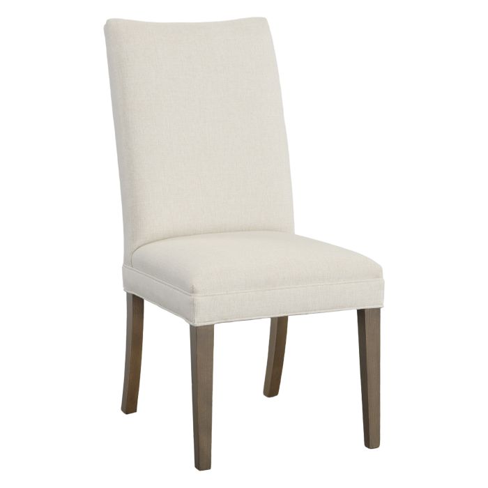Fairfield Furniture L-1204-05 Concave Tall Back Leather Dining Chair
