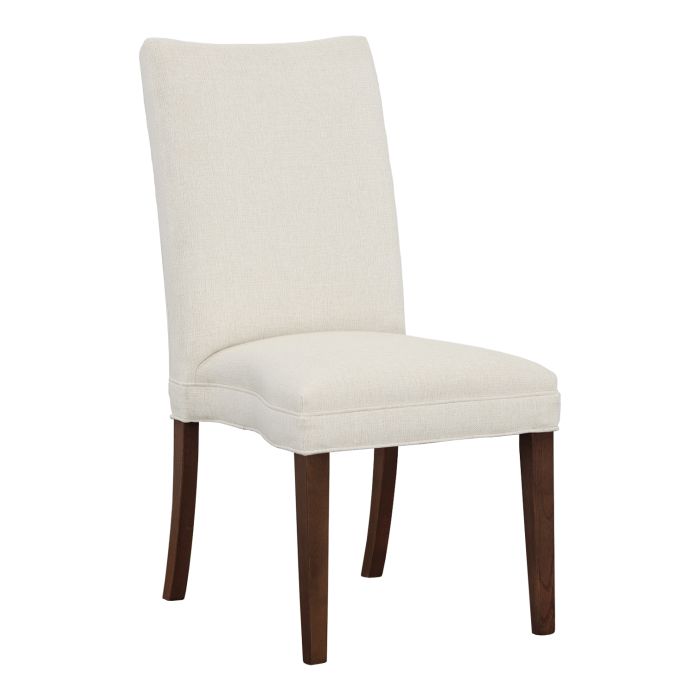 Fairfield Furniture L-1204-14-T Concave Tall Back Leather Armless Stack Chair