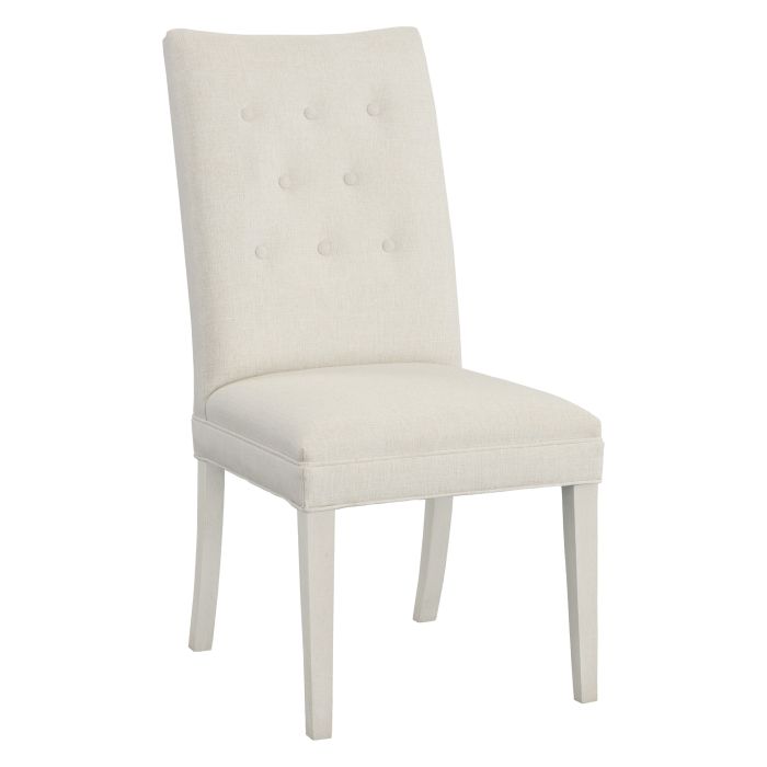 Fairfield Furniture L-1206-05-L Concave Tall Back Leather Dining Chair