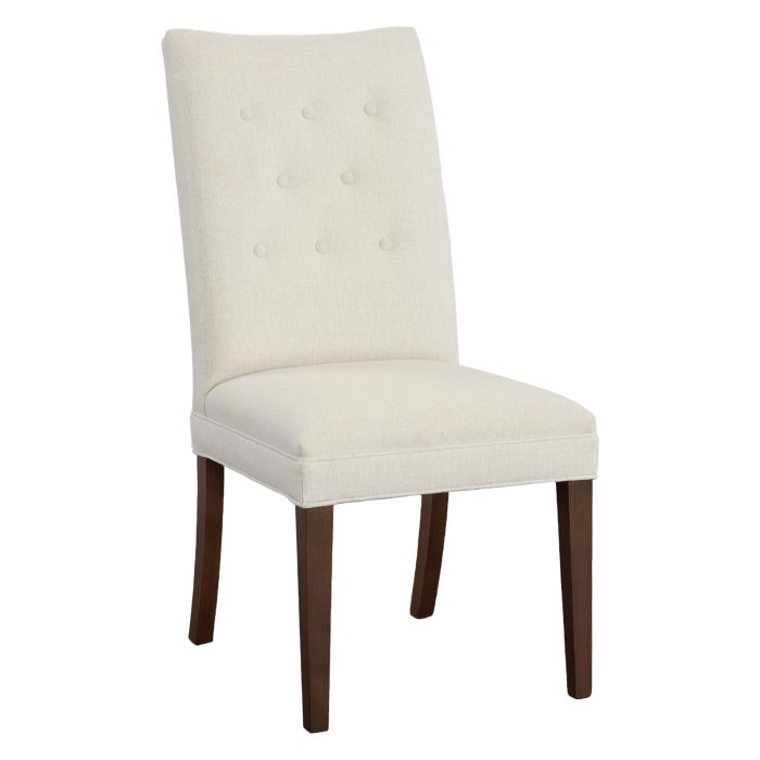 Fairfield Furniture L-1206-05-T Concave Tall Back Leather Dining Chair