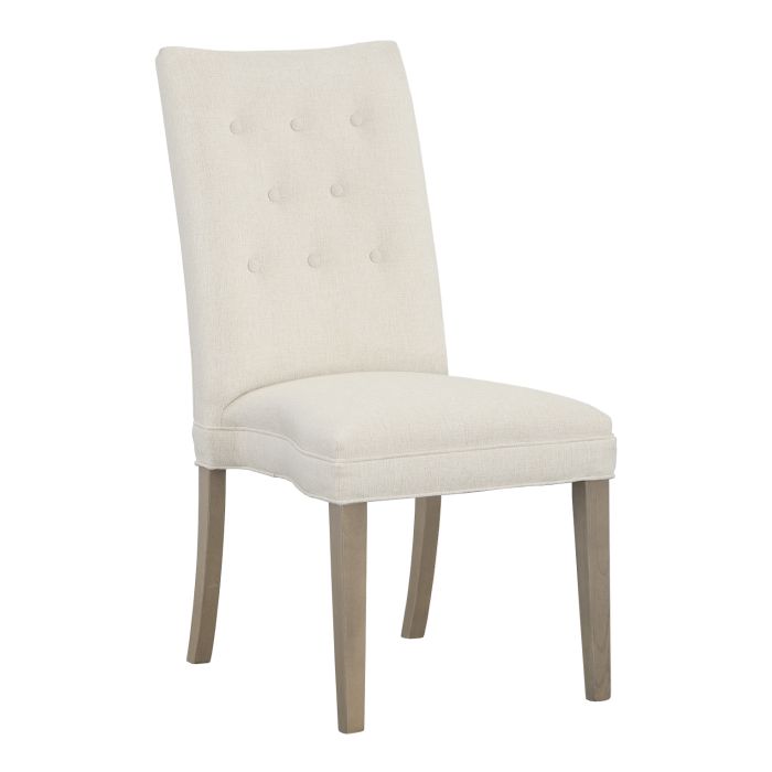 Fairfield Furniture L-1206-14-M Concave Tall Back Leather Armless Stack Chair