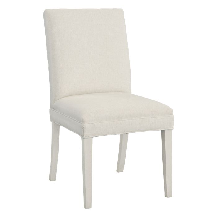 Fairfield Furniture L-1210-05-L Straight Short Back Leather Dining Chair