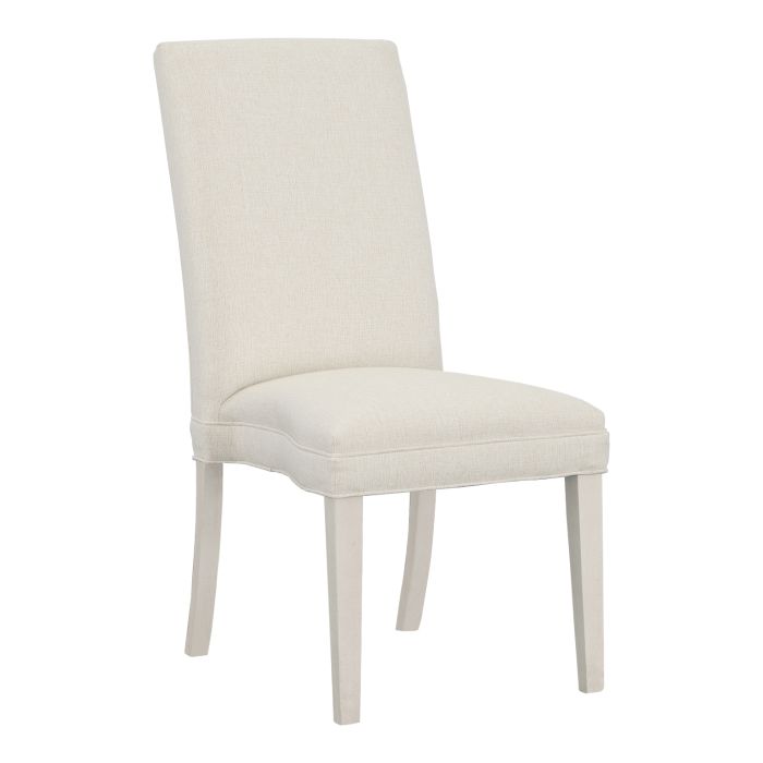 Fairfield Furniture L-1214-14-L Straight Tall Back Leather Armless Stack Chair