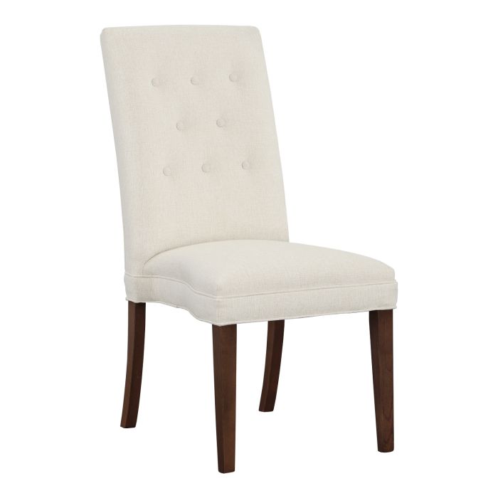 Fairfield Furniture L-1216-14-T Straight Tall Back Leather Armless Stack Chair