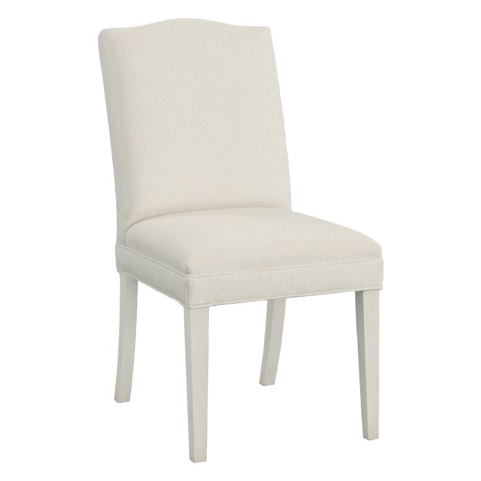 Fairfield Furniture L-1220-05-L Camel Short Back Leather Dining Chair