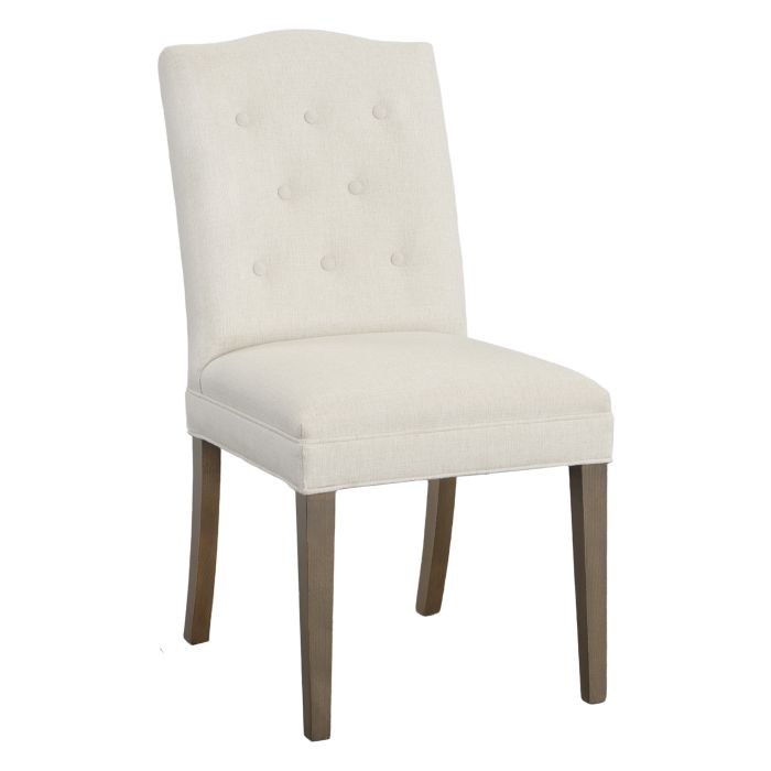 Fairfield Furniture L-1222-05 Camel Short Back Leather Dining Chair
