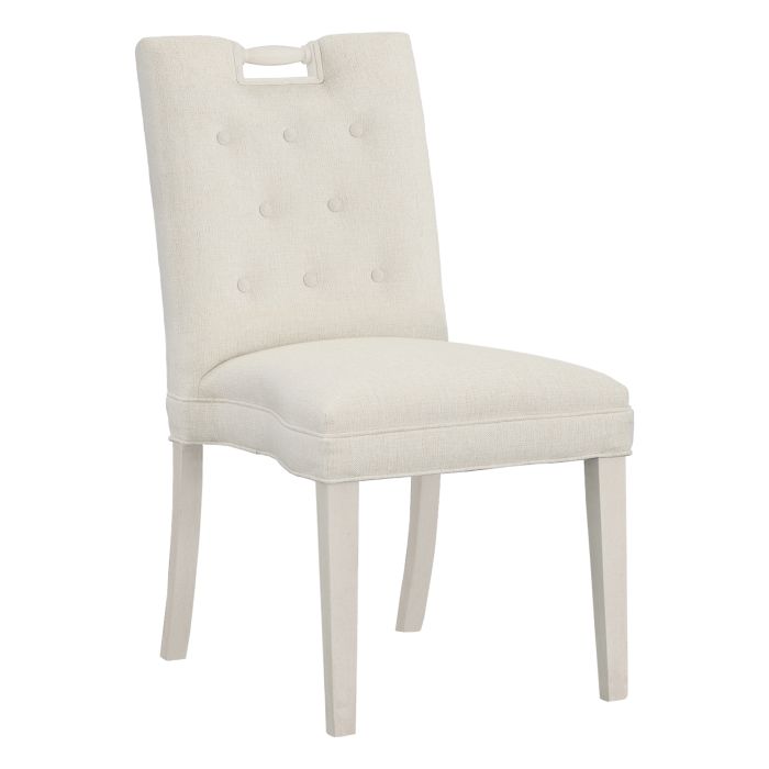Fairfield Furniture L-1232-14-L Pull Short Back Leather Armless Stack Chair
