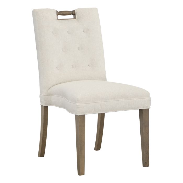 Fairfield Furniture L-1232-14-M Pull Short Back Leather Armless Stack Chair