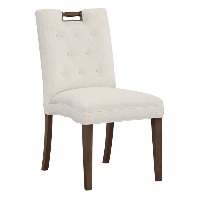 Fairfield Furniture L-1232-14-T Pull Short Back Leather Armless Stack Chair