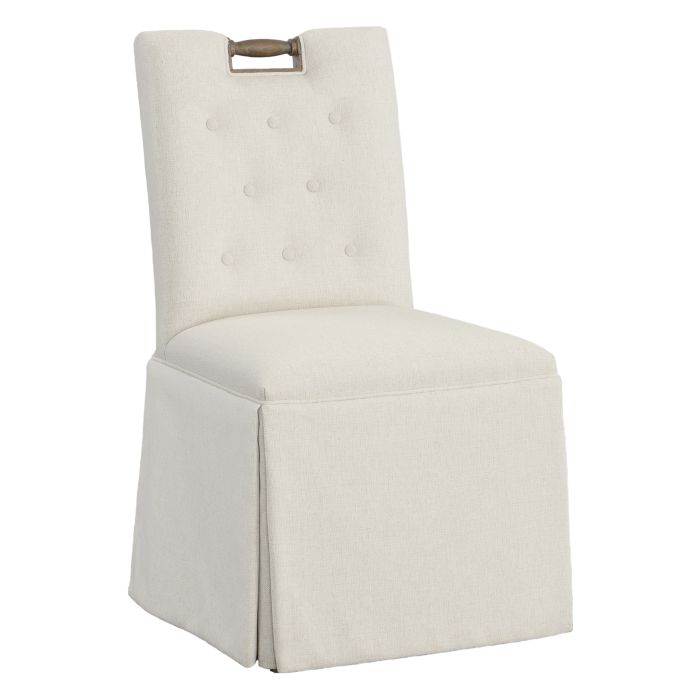 Fairfield Furniture 1233-05 Pull Short Back Skirted Dining Chair