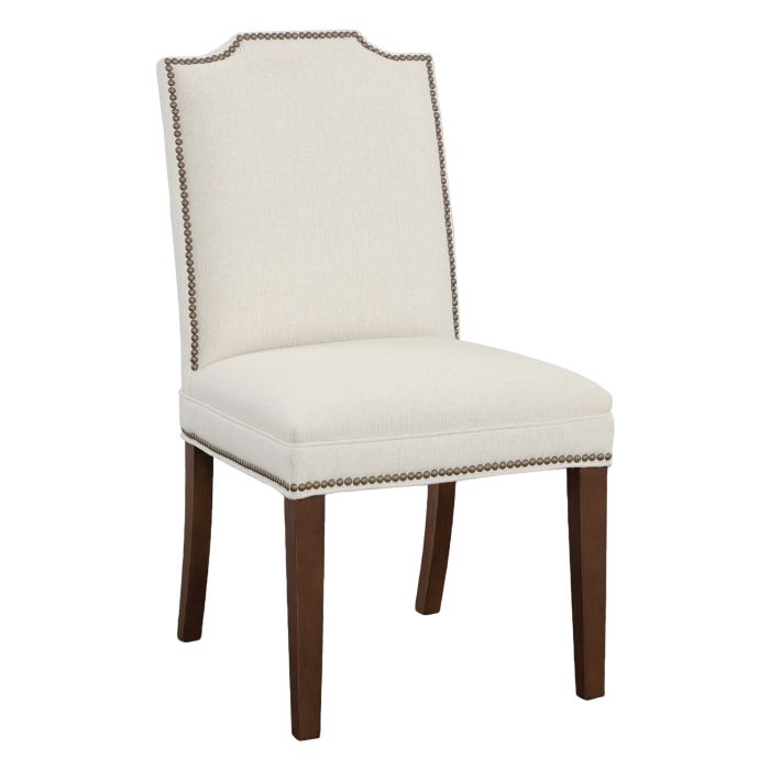Fairfield Furniture L-1240-05-T Empire Short Back Leather Dining Chair
