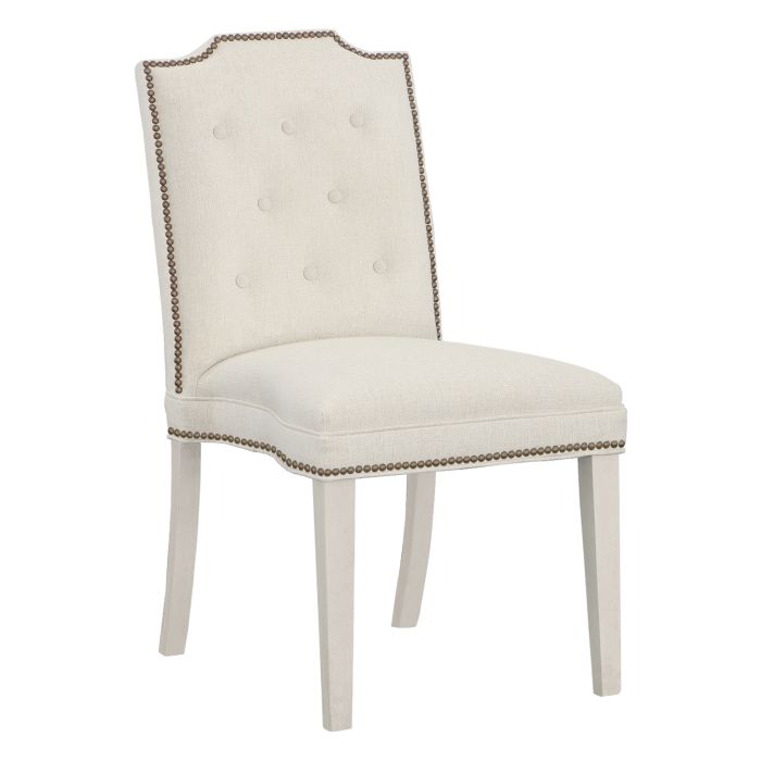 Fairfield Furniture L-1242-14-L Empire Short Back Leather Armless Stack Chair