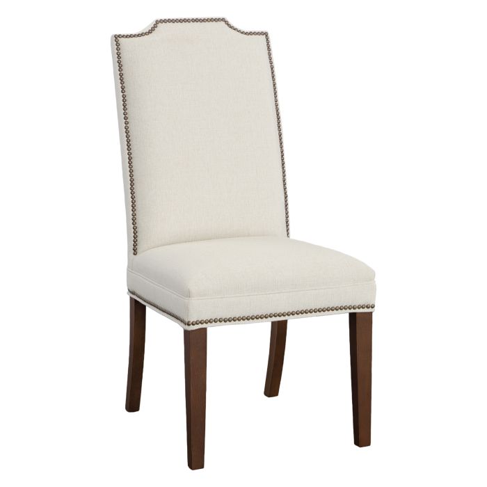 Fairfield Furniture L-1244-05-T Empire Tall Back Leather Dining Chair