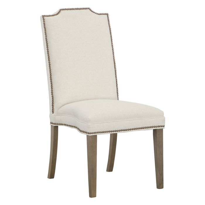 Fairfield Furniture L-1244-14-M Empire Tall Back Leather Armless Stack Chair