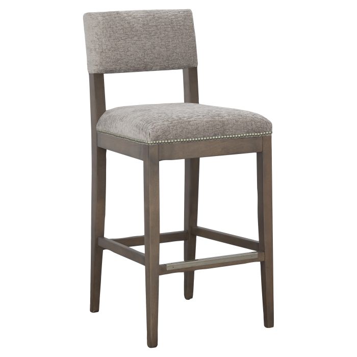Fairfield Furniture 1300-07-M Silas Armless Bar Stool, Mica Finish Fairfield Furniture 1300-07-M Silas Armless Bar Stool, Mica Finish