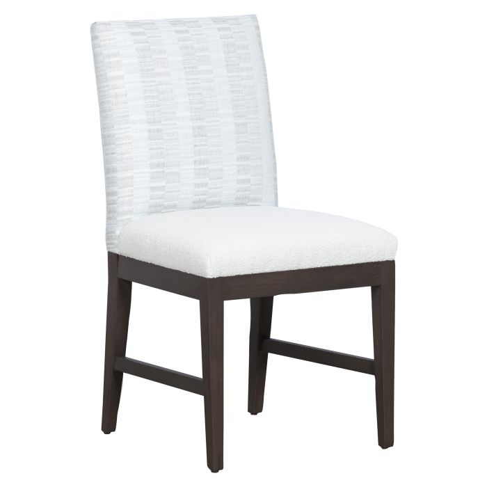 Fairfield Furniture L-1301-05-T Nova Side Chair, Leather, Tobacco Finish